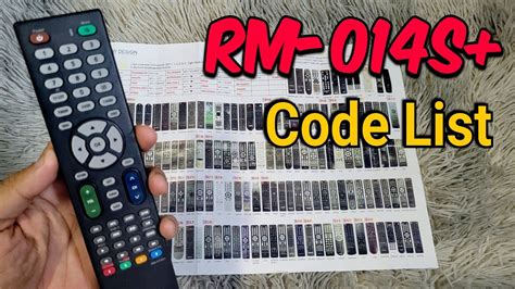 sparc tv remote code|All Universal Remote Codes List .